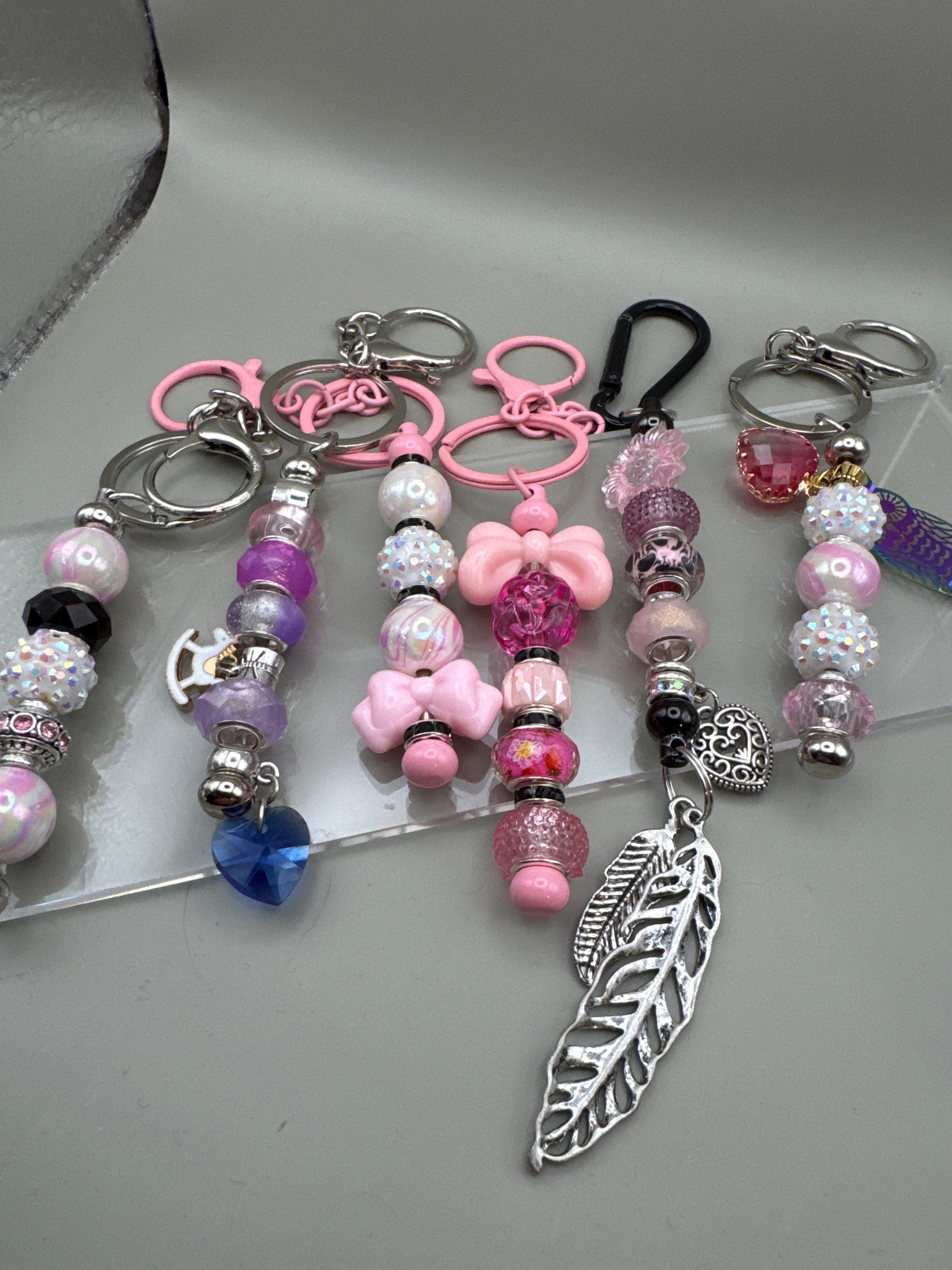 Whimsical fidget keychains