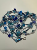 Body beads  Blue line