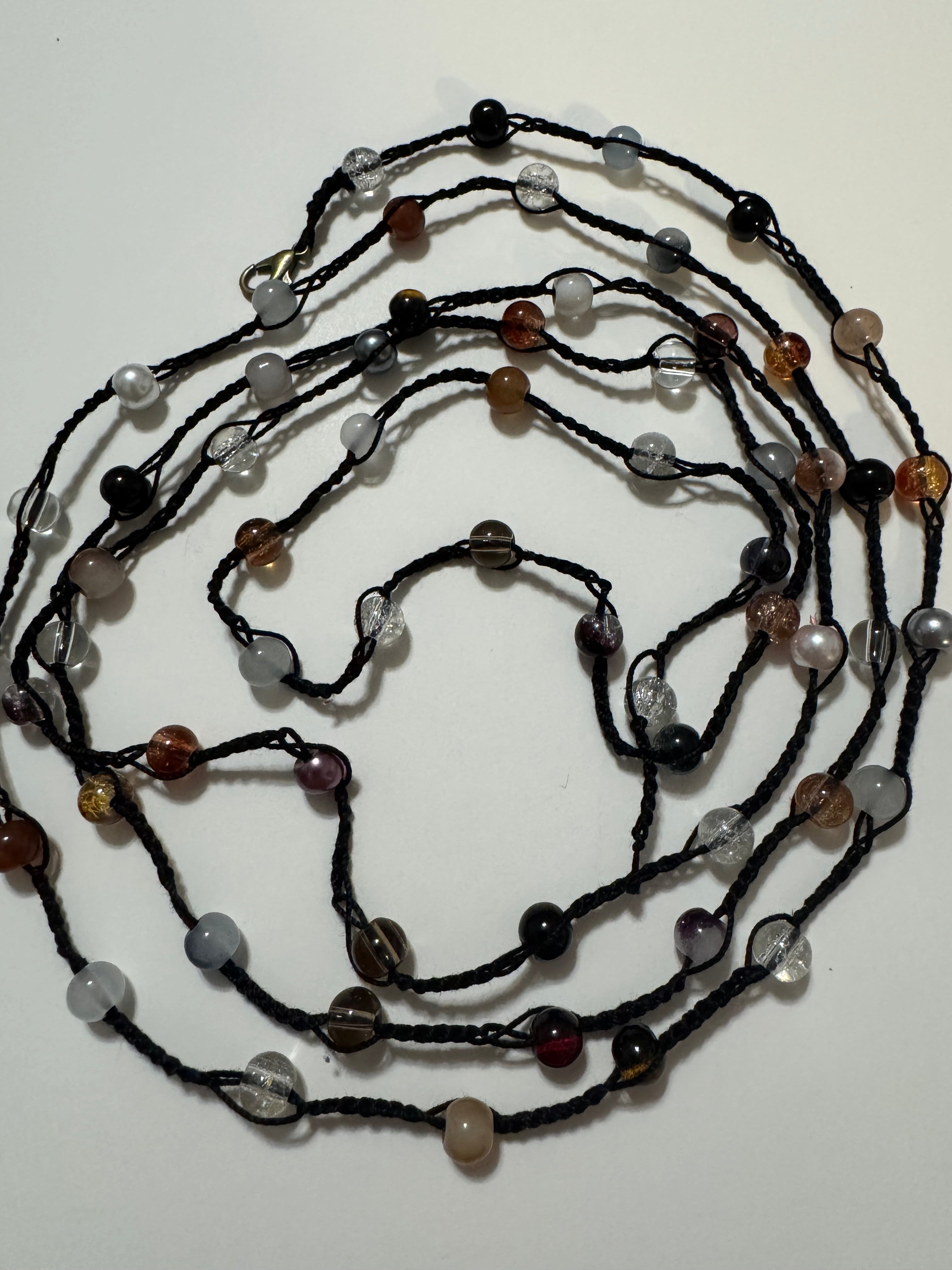 Body Beads Brown line