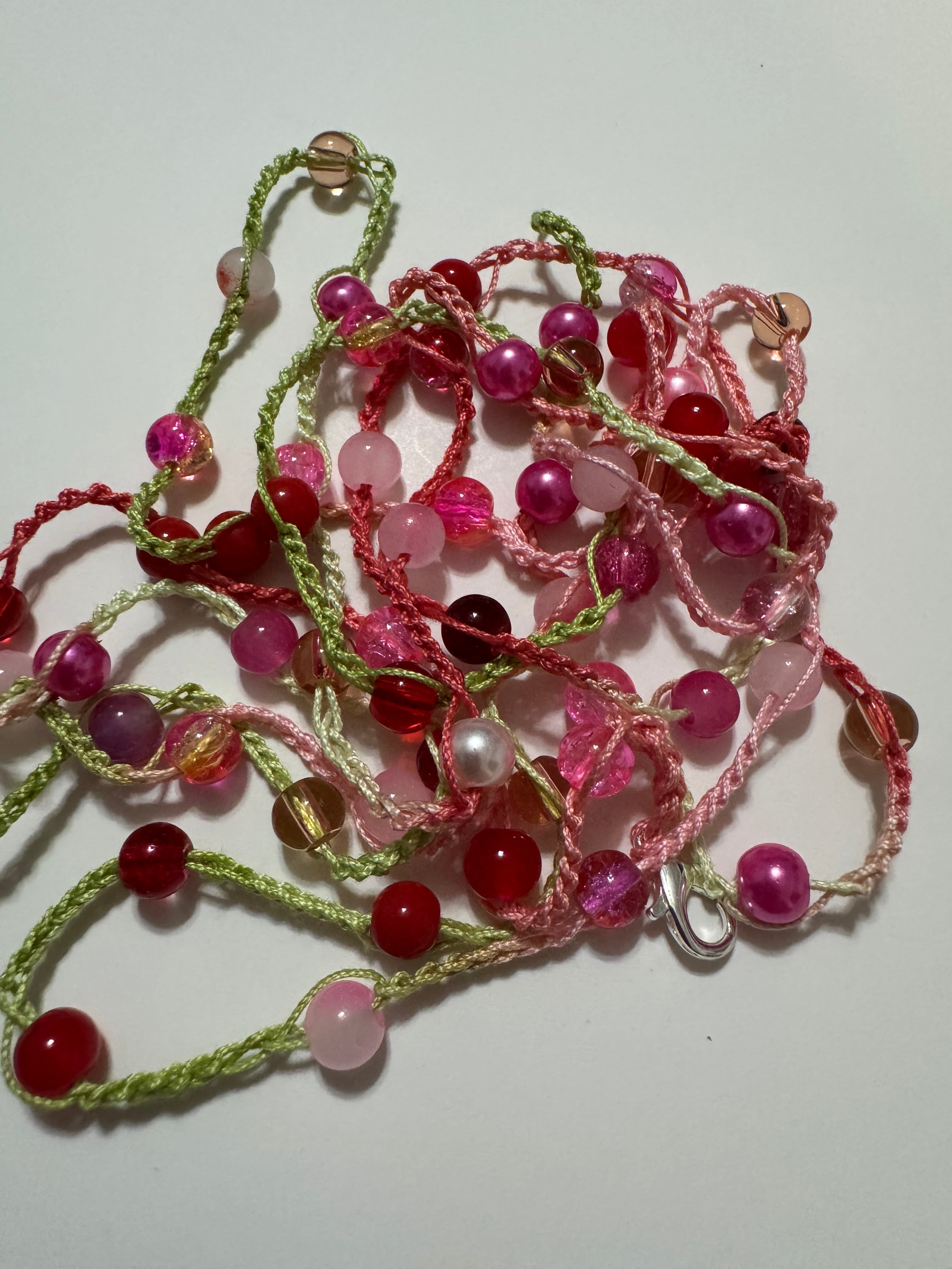 Body Beads- Red Line