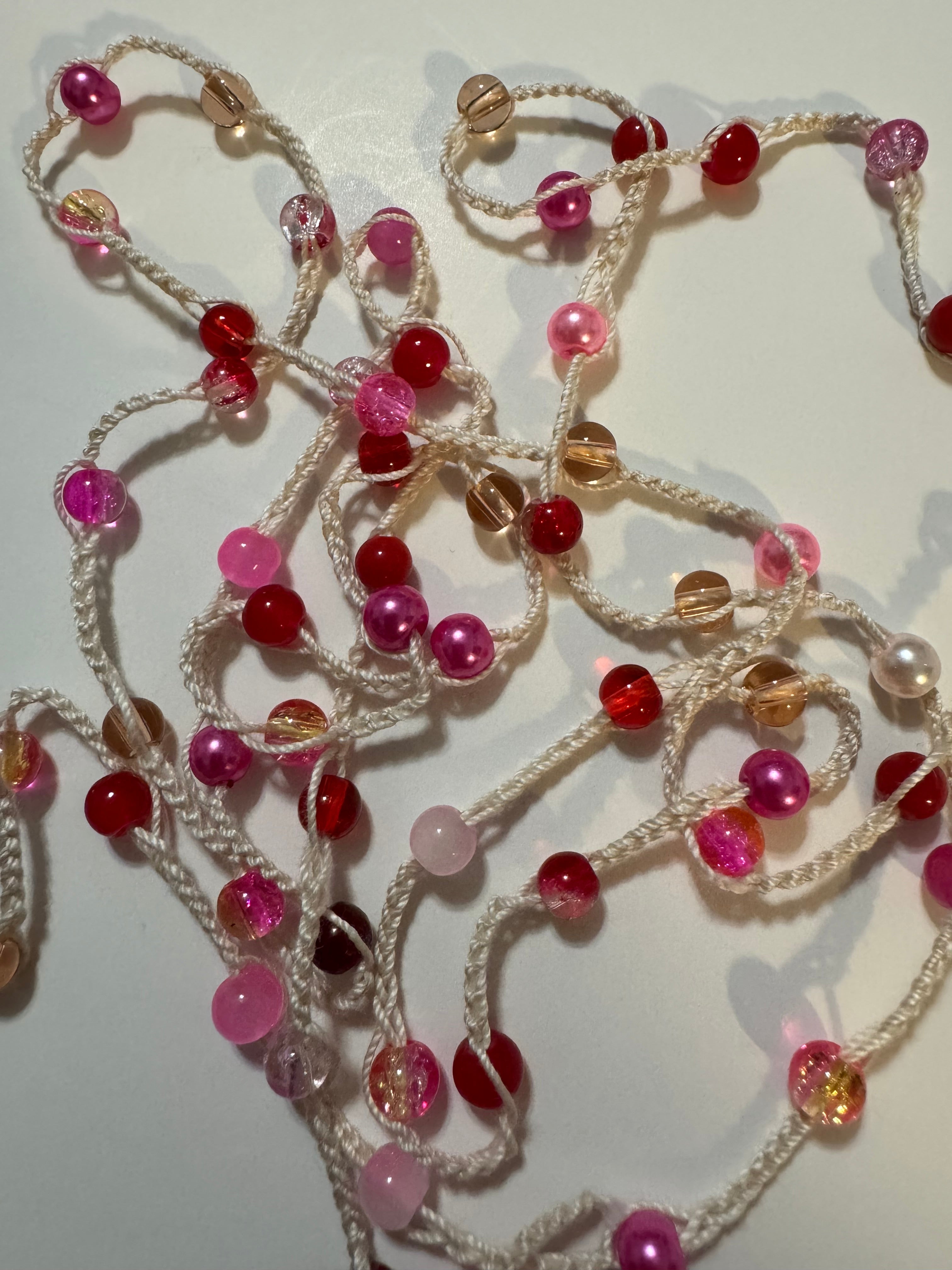 Body Beads- Red Line
