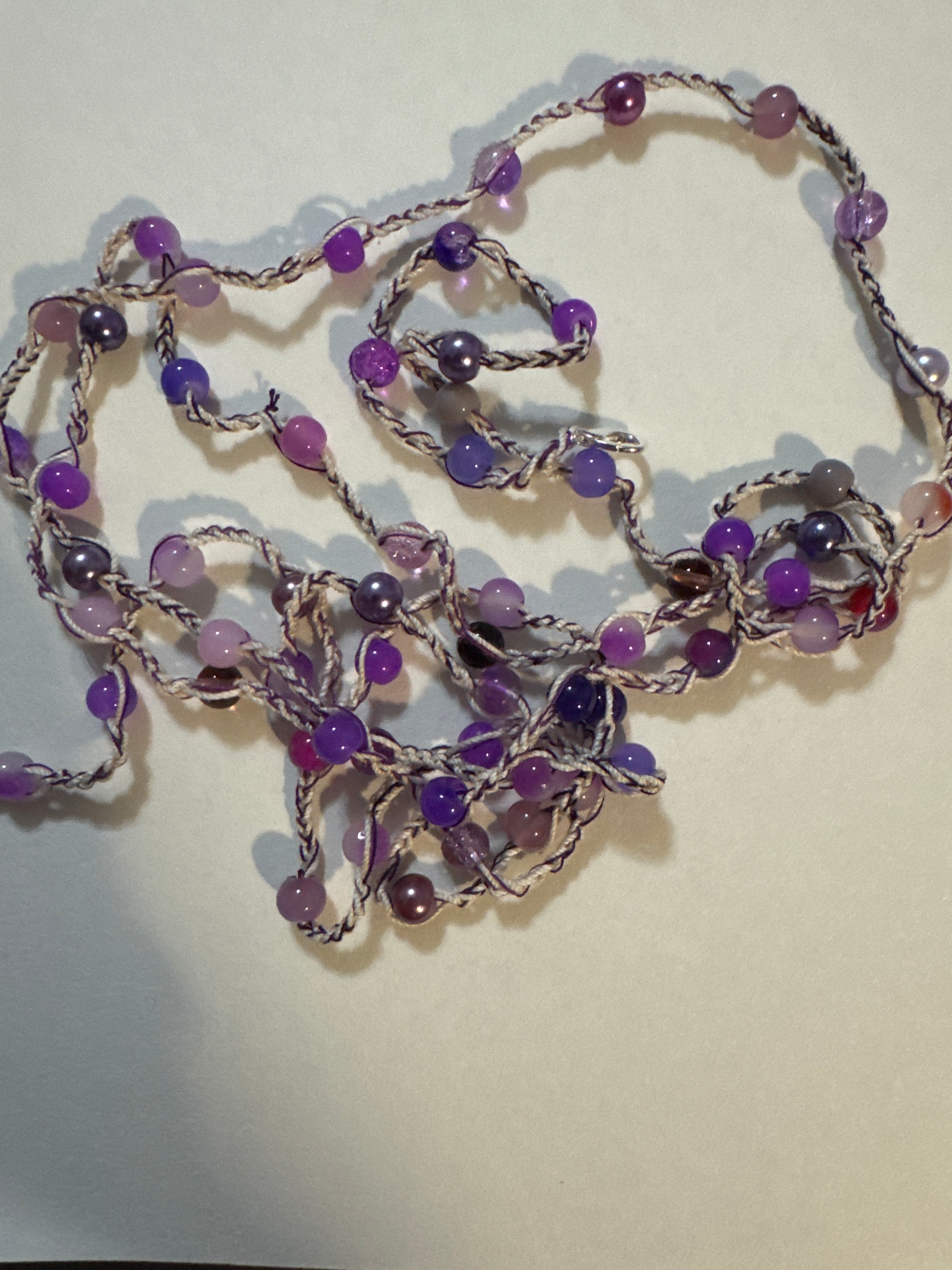 Body Beads Mixed Lavender