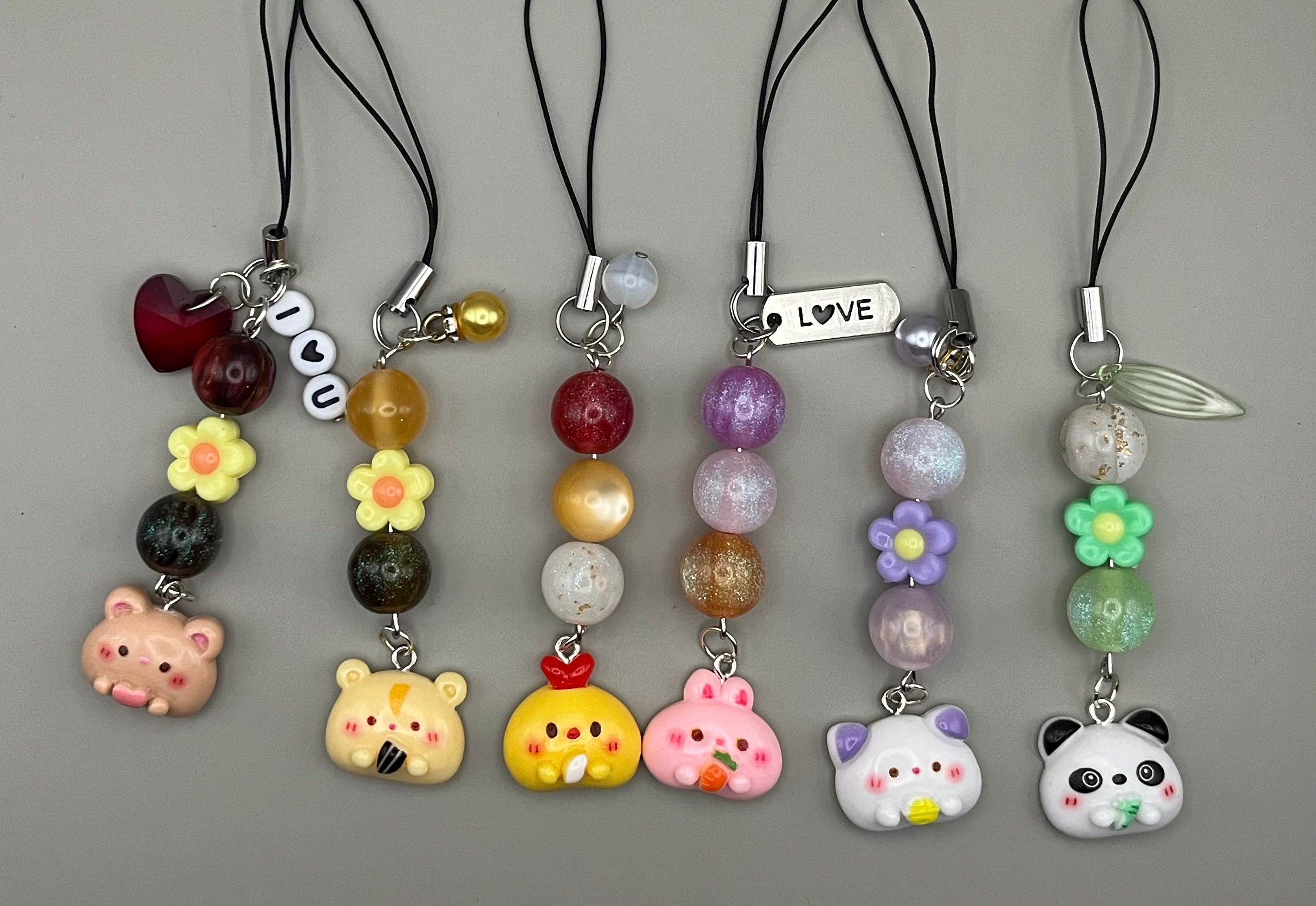 Animal Phone Charms