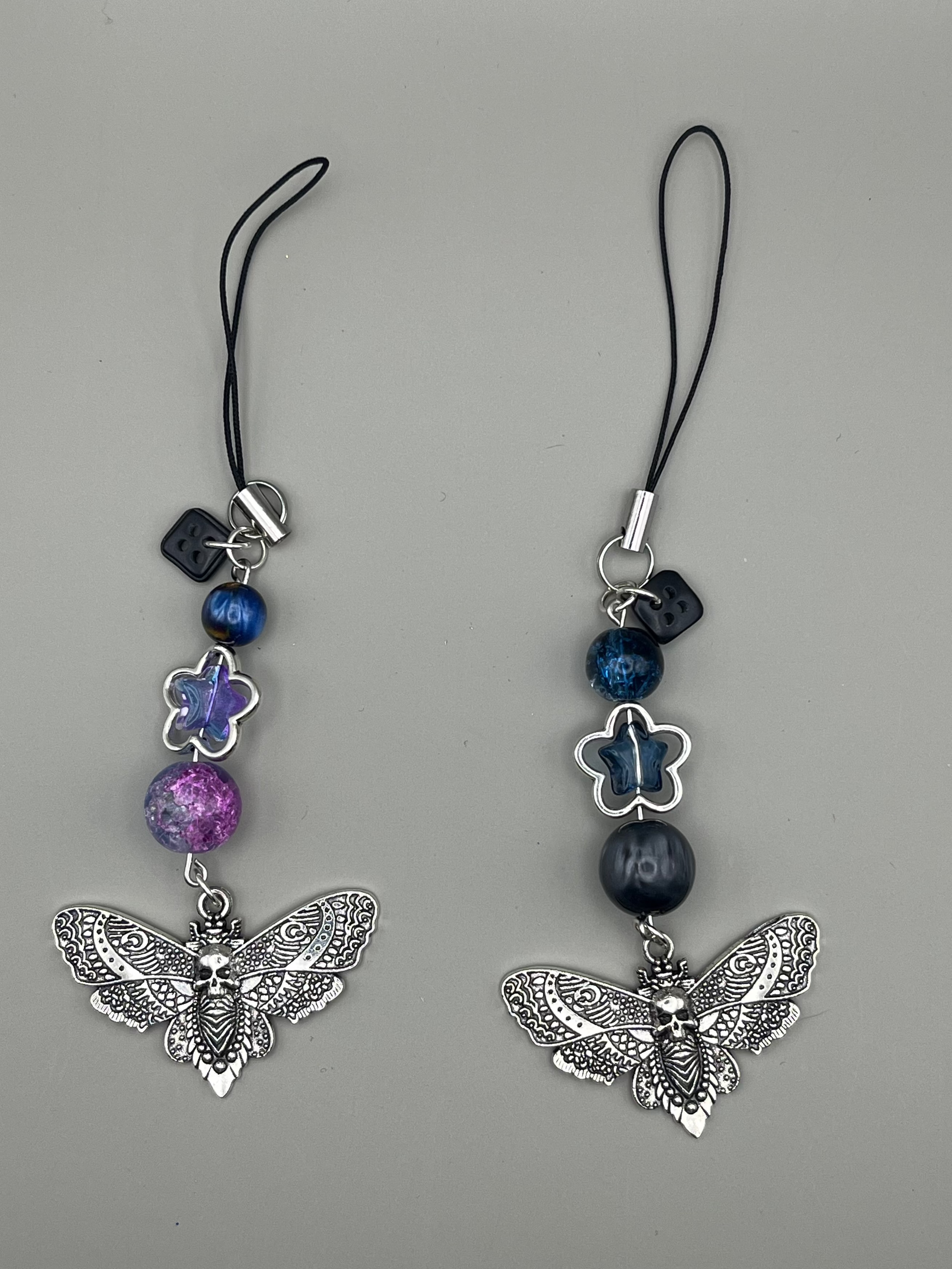 Celestial Moth Phone Charms