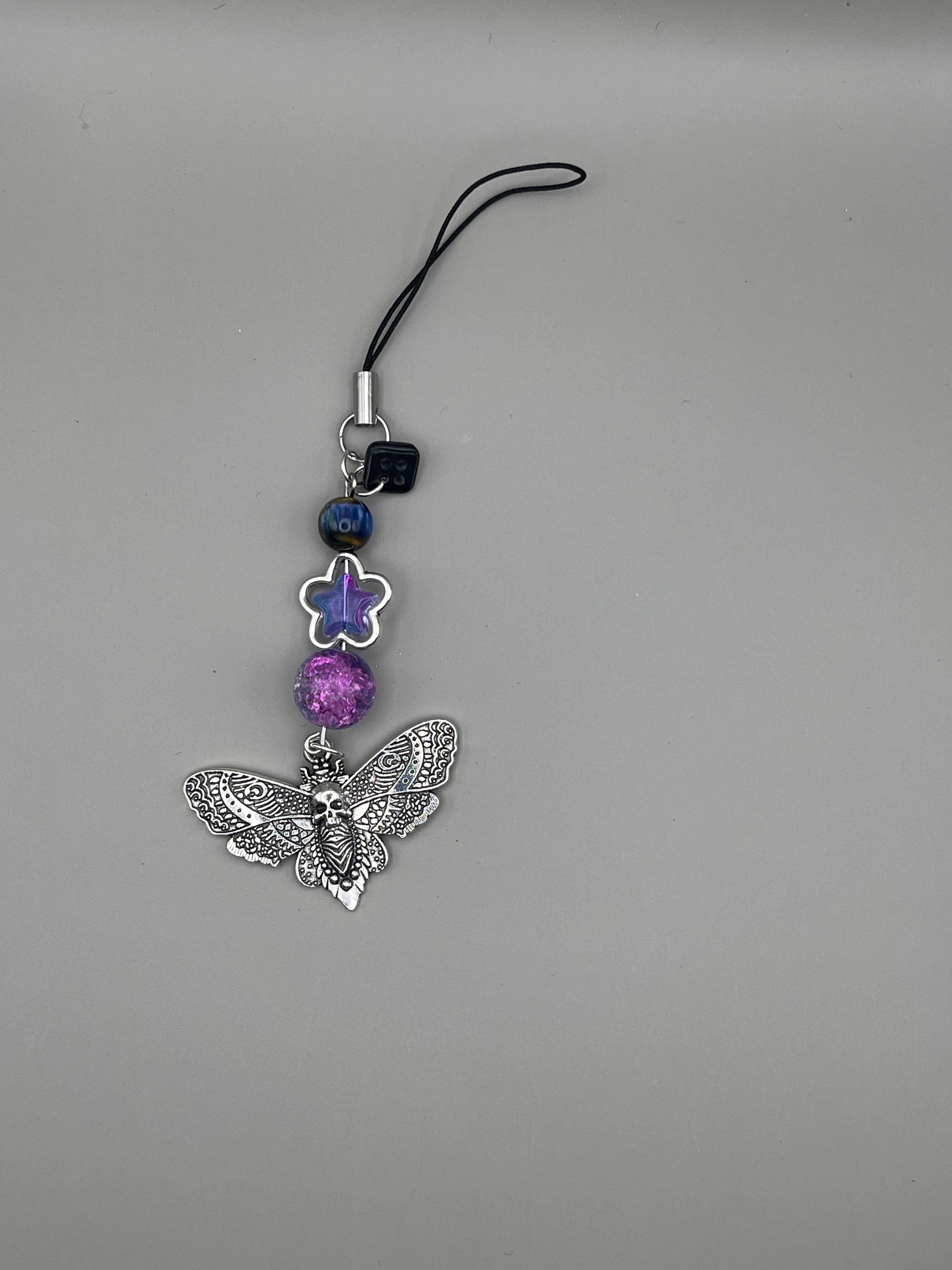 Celestial Moth Phone Charms